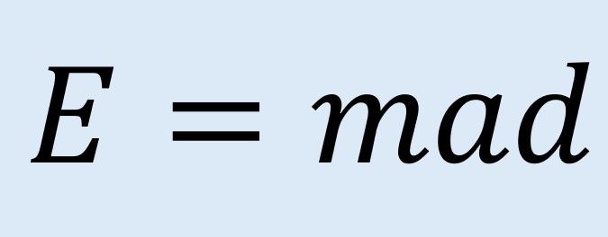 Ecuacion para la energía mecánica es Energía igual a la masa por la aceleración multiplicada por la distancia.