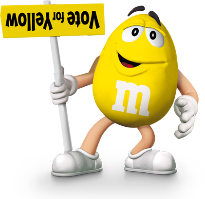 M&Ms amarillo