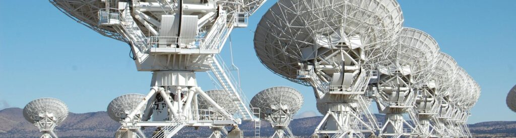 Very Large Array Observation Facility in New Mexico, USA