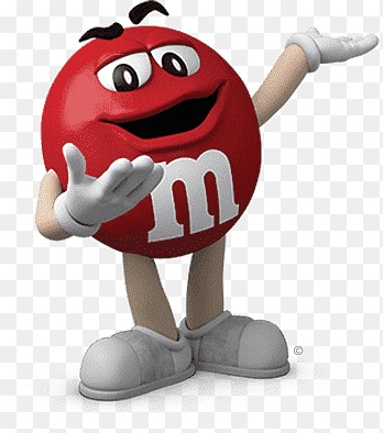 M&Ms rojo