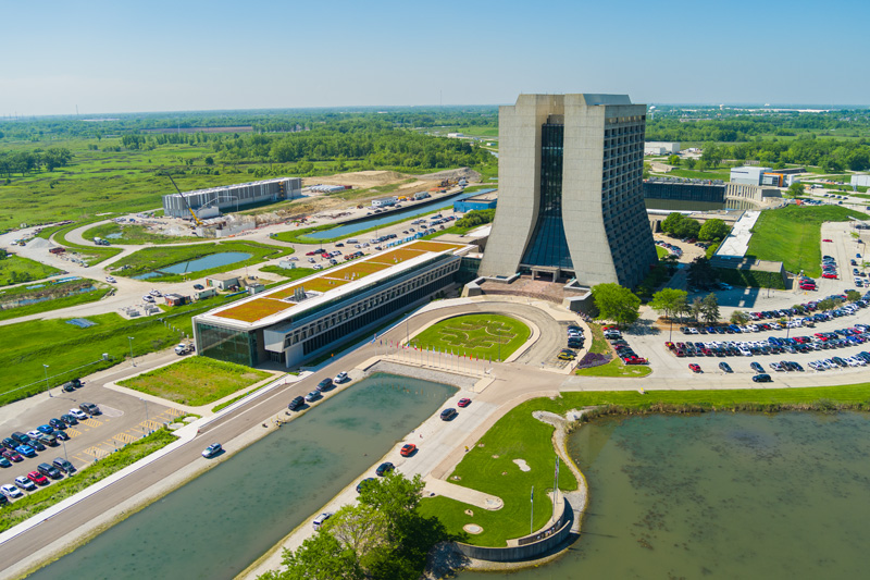 Vista aérea de Fermilab