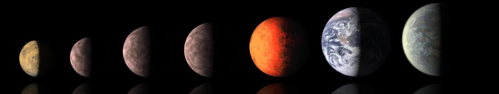 Astronomers using data from NASA Kepler mission and ground-based telescopes recently discovered the three smallest exoplanets known to circle another star, called KOI-961.01, KOI-961.02 and KOI-961.03.