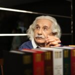 Figura de cera de Albert Einstein