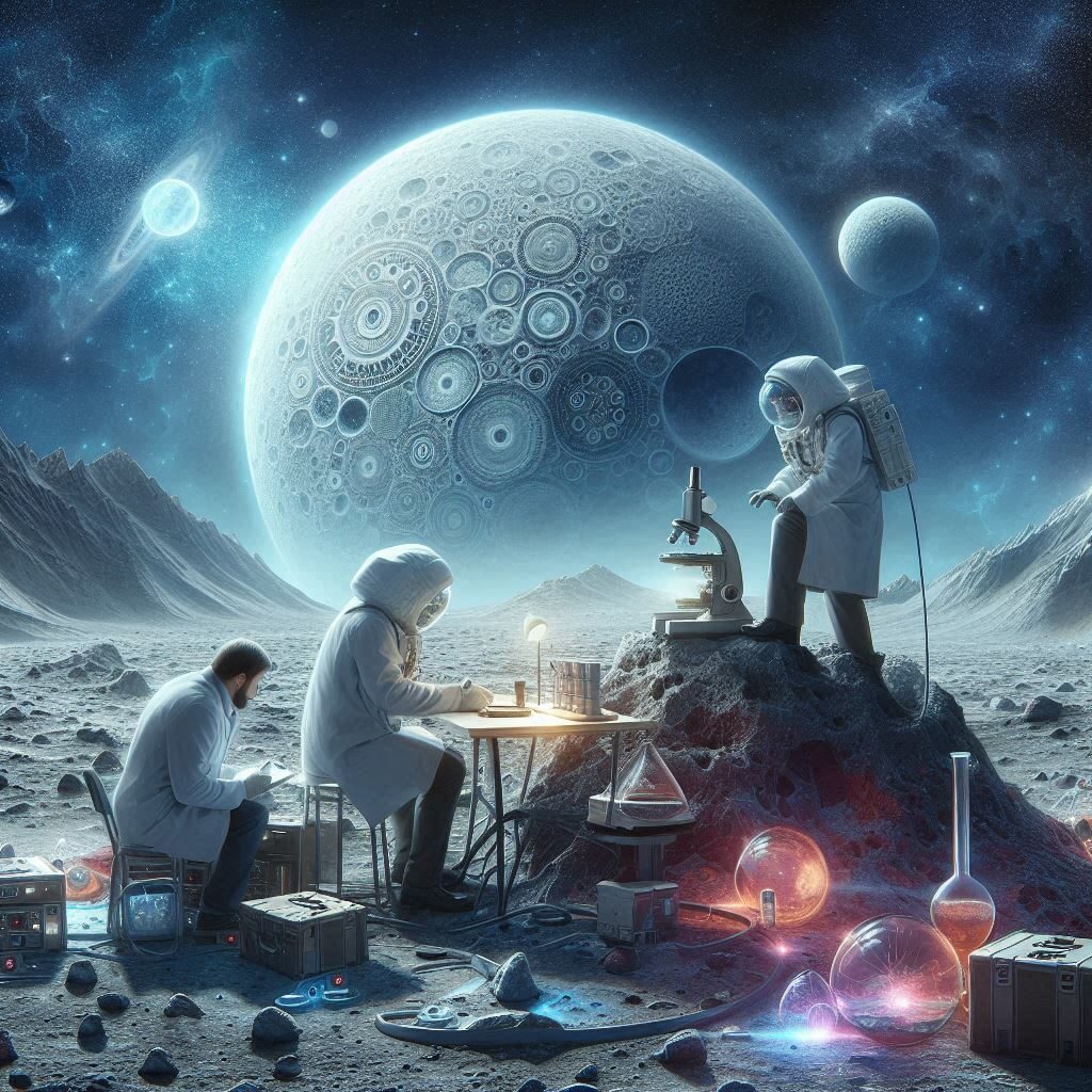 Proyectiles que Impactan en la Luna