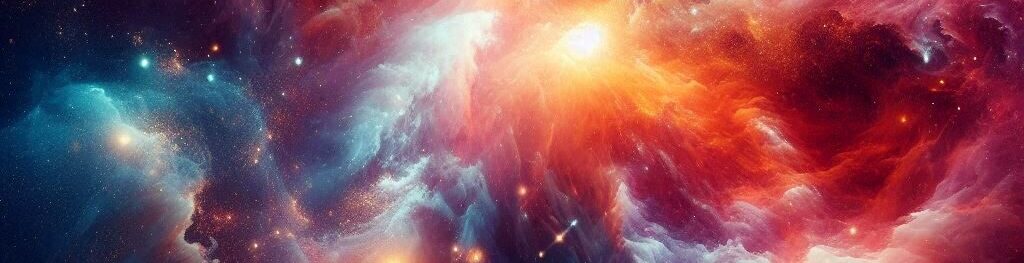 Percepción del color en el espacio, imagen creada por Copilot.