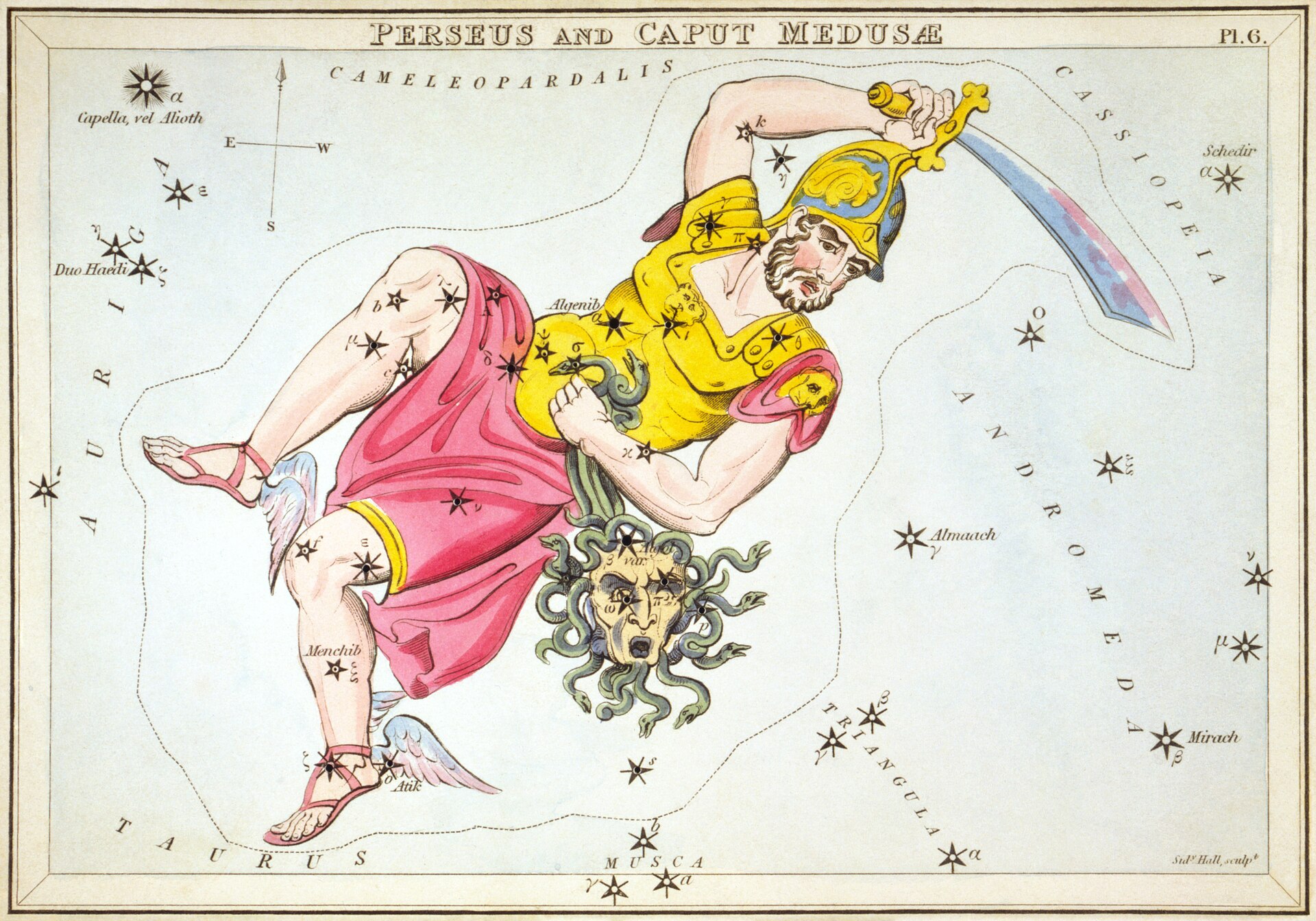 Secretos de la Constelación de Perseo: El Héroe del Firmamento sus Mitos y Estrellas Variables