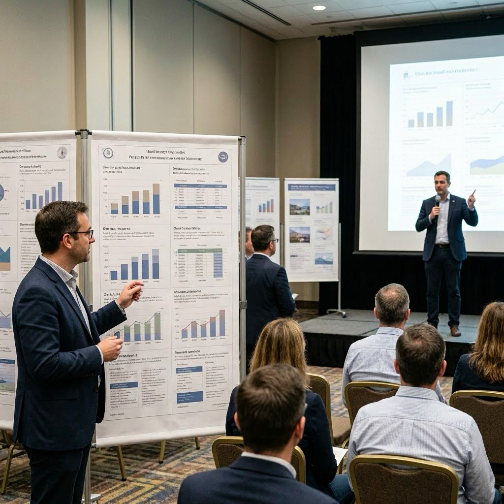 Presentando la investigación científica - Una imagen realística.