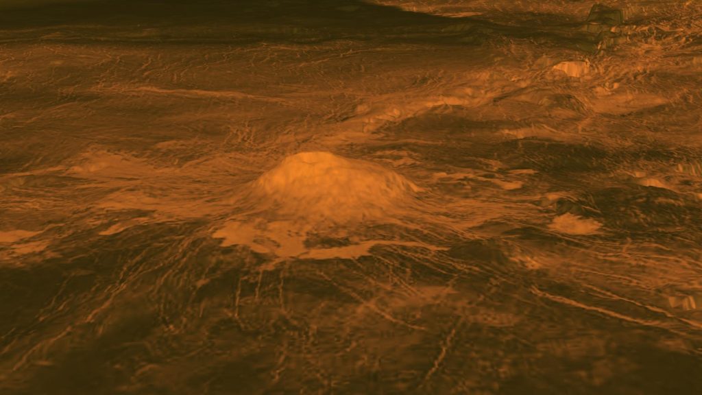 Pico de Volcan Idunn Mons