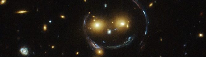 Anillo de Einstein formado por la deformación gravitacional de la luz. Source: NASA NASA / REUTERS